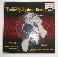 The Benny Goodman Band - Part 1 - EP Vinyl 7" 45 - Capitol Records - EAP 1-409