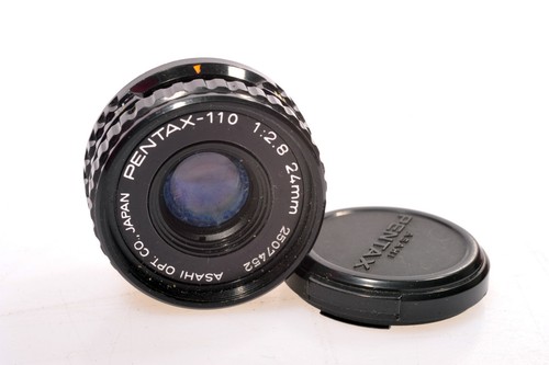 Pentax-110 2,8/24 mm Pentax Auto 110 mFT Sony-E Fuji X - Foto 2 di 3