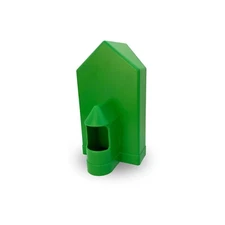 Corner Waterer for Pigeons, Birds and Poultry (2 liters)  Non-detachable, Green.