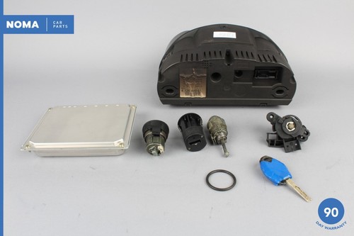 03-05 BMW Z4 E85 ECU ECM / Speedometer / Ignition Door Trunk Lock w/ Key OEM - Picture 9 of 15