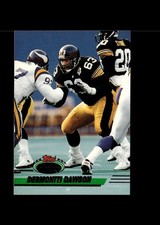 Dermontti Dawson : 1993 Topps Stadium Club NFL Card #483 : Pittsburgh Steelers