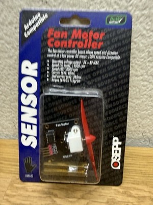 Osepp Fan Motor Controller Sensor Module Arduino Compatible FAN-01 Sealed