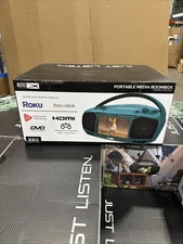 Boombox Portable Media Dvd Player Roku