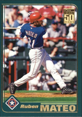 2001 Topps Ruben Mateo #428 card