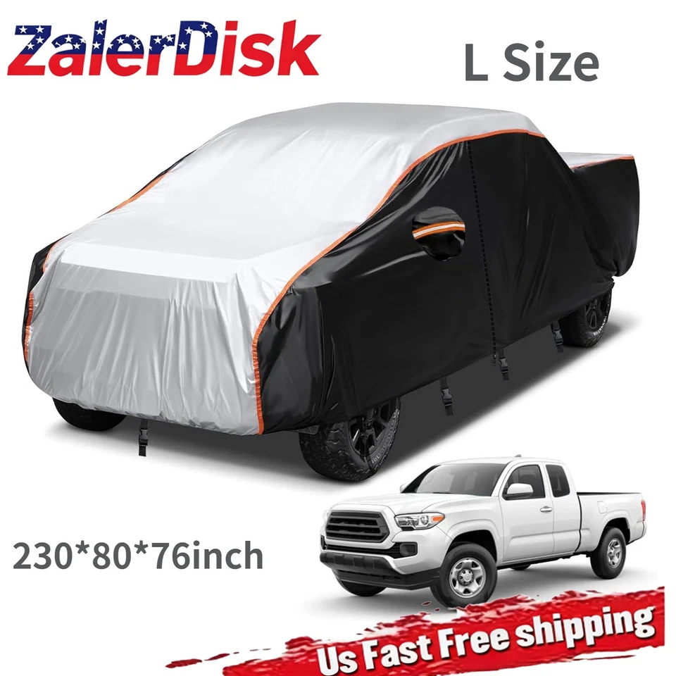 For Chevy C1500 Pickup Truck Car Cover Waterproof Snow UV All Weather Protector - Image 4 of 4