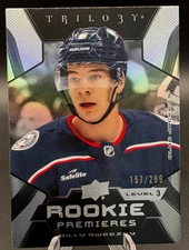 2023-24 Upper Deck Trilogy BILLY SWEEZEY Rookie Premieres /299 Level 3 #215