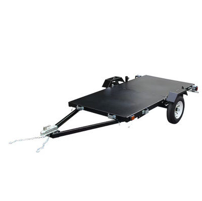 DK2 4x8 Steel Utility Trailer 1450lb Capacity Free Shipping New Deal