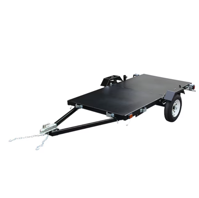 #ad DK2 Powder Coated Steel Trailer 4x8 Black Special Offer New Box Deal $860.50