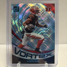 2024 Panini Donruss - Vortex Ja'Marr Chase #VOR-JCH Cosmic 87/100 - Bengals