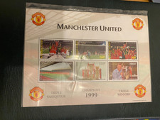 BENIN - football Manchester United MNH 1999 MINISHEET - CHAMPIONS [BNIB]