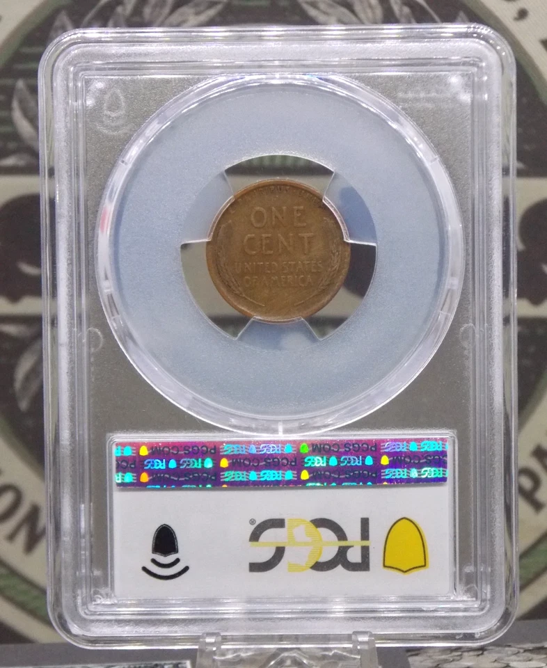 1909 "S" Lincoln WHEAT Cent 1c PCGS VF25 #613 Very Fine San Francisco ECC&C, Inc - Image 4 of 4