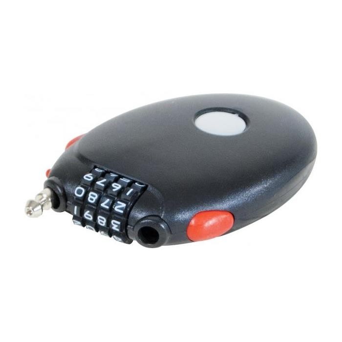 Cadenas rétractable à code contre le vol de poussette et de bagages cabine en voyage