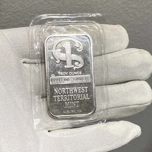 Northwest Mint Auburn, WA .999 1 oz Silver Art Bar In Original Sealed Packaging