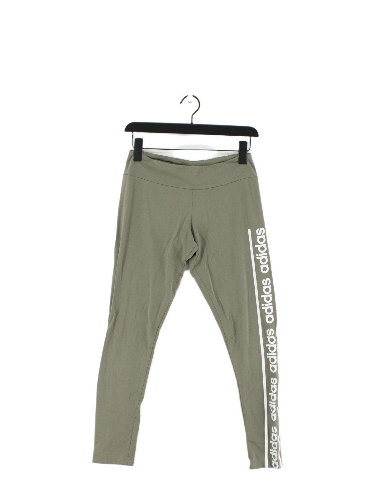 ALTRA Adidas Pantaloni Sportivi Donna M Verde Grafica 100% Altri Leggings