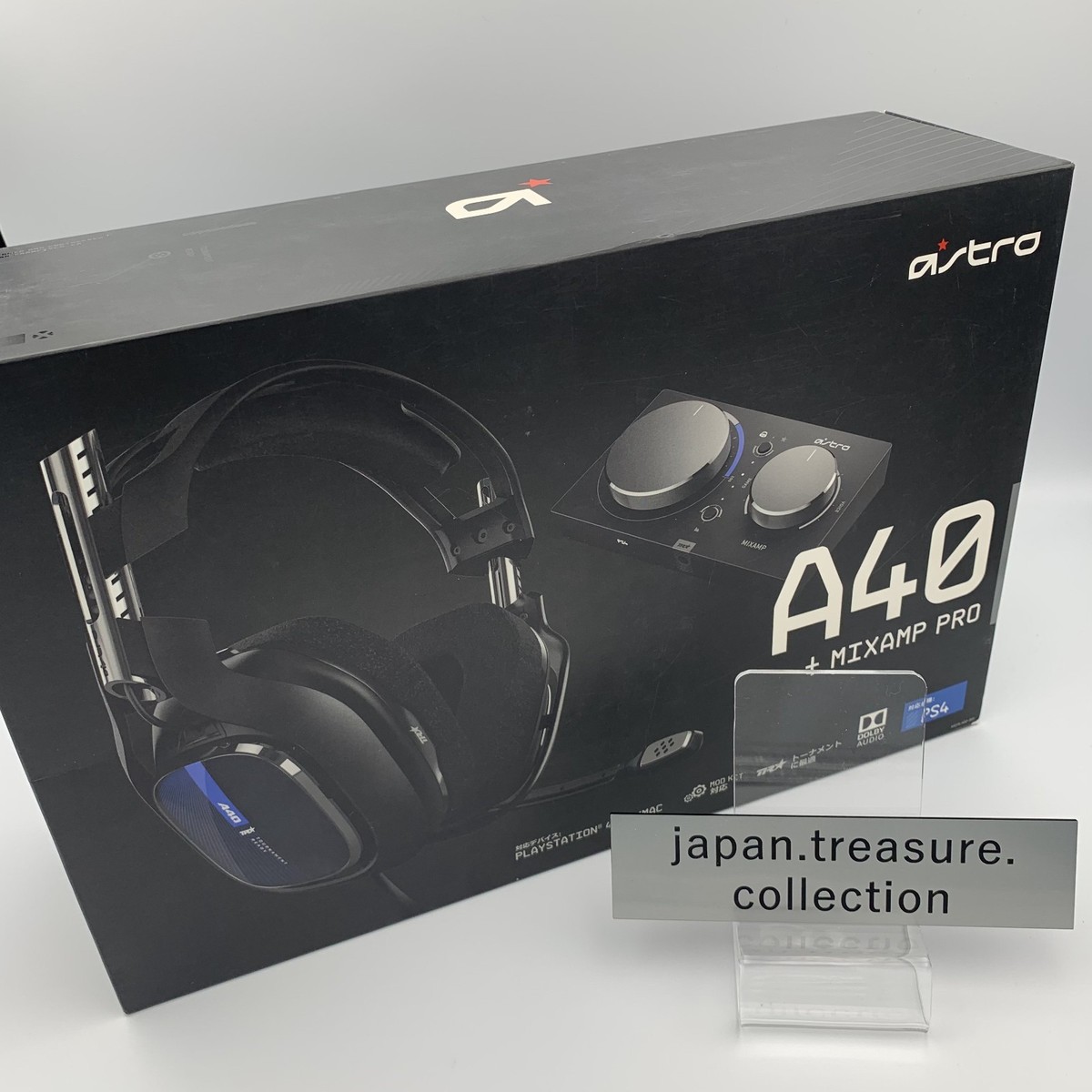 ASTRO A40 TR + Mixamp Pro Wired Gaming Headset PC/Mac/PS4 From