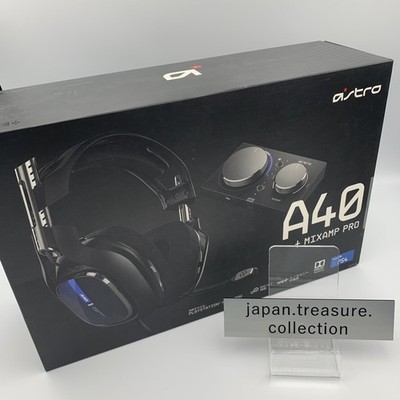 ASTRO A40 TR + Mixamp Pro Wired Gaming Headset PC/Mac/PS4 From Japan