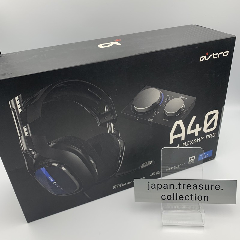 ASTRO A40 TR + Mixamp Pro Wired Gaming Headset PC/Mac/PS4 From Japan