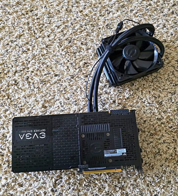 EVGA 1080 TI FTW3 Hybrid 11GB GPU