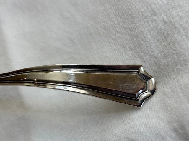 Gorham Greenbrier Sterling Gravy Cucharón 8" ~56g De Colección .925 Sin Monograma Foto 2 de 4