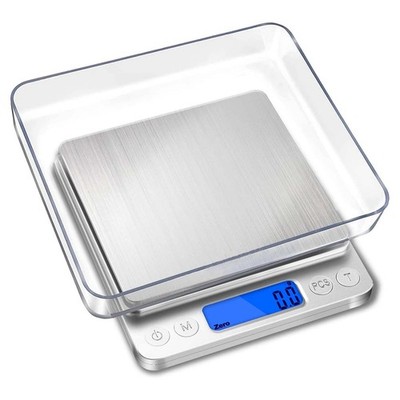 3KG / 0.1G Electronic LCD Display Mini Digital Jewelry Scale Weighing Scale