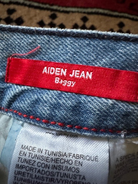 Tommy Jeans Aiden Baggy Jean Pants Men 34 x 32 (measurements 36 x 30) thumbnail 4