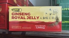 Ginseng Royal Jelly Extract Extra Strength Energy 2000mg - 0.35 fl oz - 30 Pk