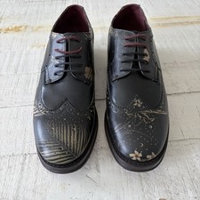Ted Baker Chorlten Oxford Shoes‎ NEW Men’s size 8 EU 41 Black Leather Floral Ted Baker London | Shoes | Ted Baker London Chorlten Dress  main image 3