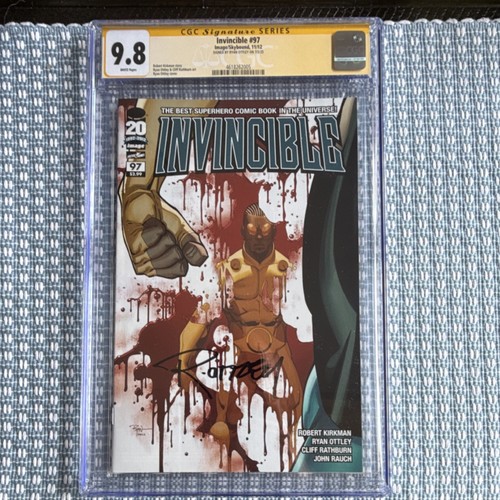 Invincible #97 CGC 9.8 Signed Ottley