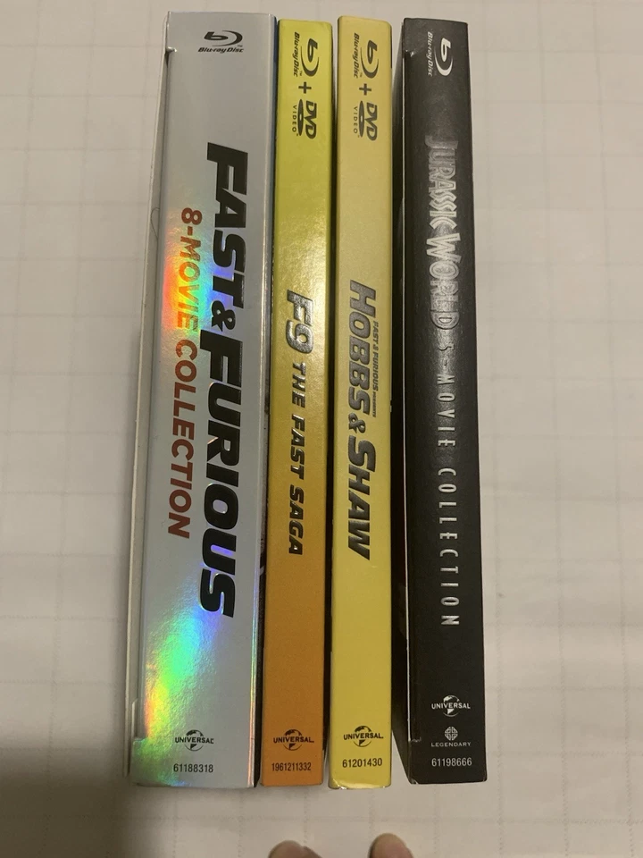 Action Adventure Movie Lot Including The Jurassic Park & Fast & Furious Series - Image 3 of 3