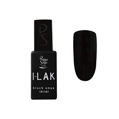 Peggy Sage I-LAK Semipermanenter Gellack Soak-off Black Onyx 12ml