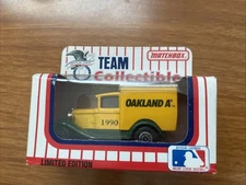 MATCHBOX 1990 TEAM COLLECTIBLES OAKLAND A'S