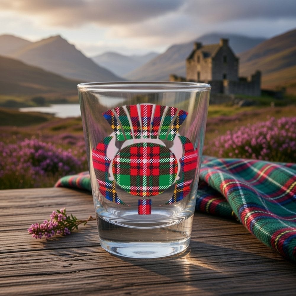Thistle Products Ltd Tartan Thistle Shot Glass SG09