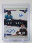 TRAVIS HUNTER SHEDEUR SANDERS 2025 ORIGINS DUAL ROOKIE RC AUTO /100 Q4765
