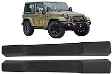 Pedane per Jeep Wrangler Rubicon JK 07-17 2 porte look retrò