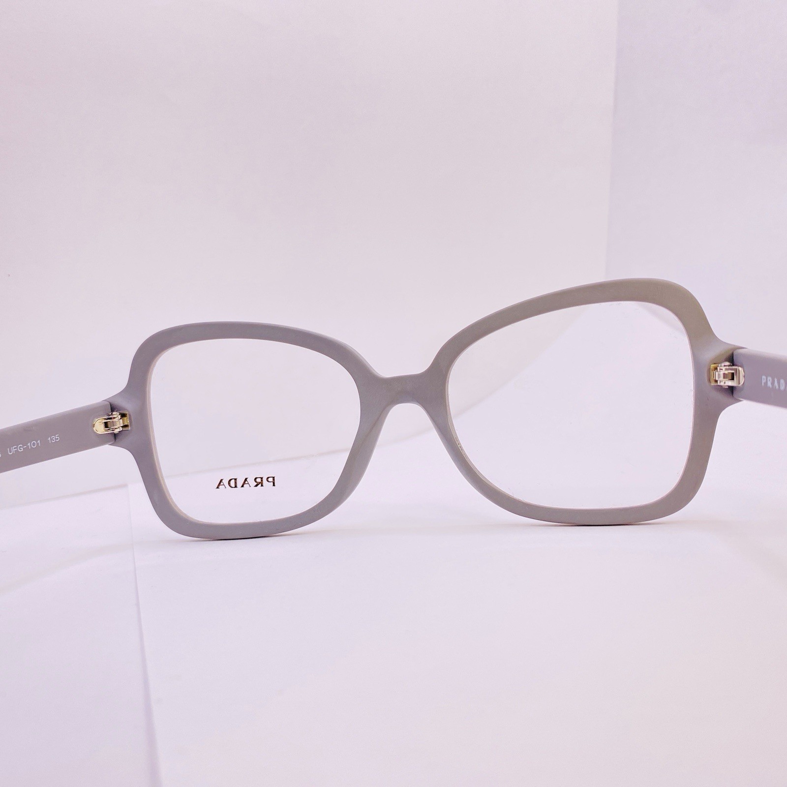 Prada Eyeglasses Frames VPR 25S UFG-1O1 51 [] 18 135 MM Matte Grey Stone thumbnail 9