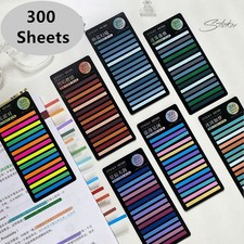 300 Sheets Non-Transparent Sticky Notes - Self-Adhesive Memo Pads for Annotation