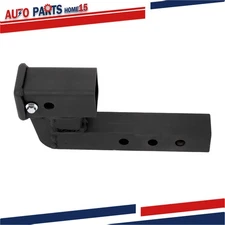 Trailer Hitch Riser Tow Adapter Extender For 2" Receiver with 4" Rise/Drop New