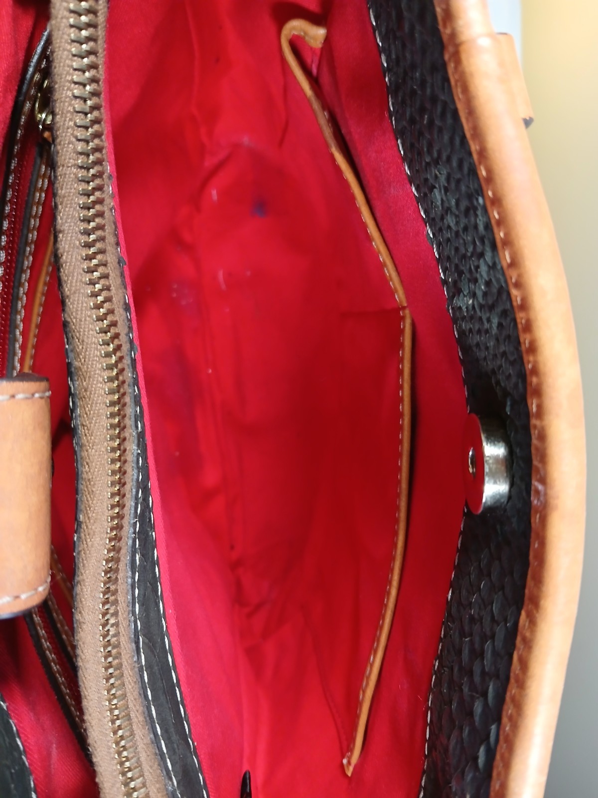 Dooney And Bourke Python Medium  Handbag - image 10