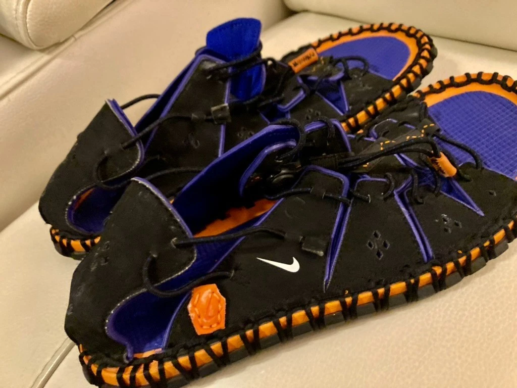 Nike Leather Upper Multicolor Sandals for Men for sale | eBay