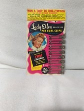 Lady Ellen Hollywood Pin Curl Clips Win A Date With Robert Wagner 1950s