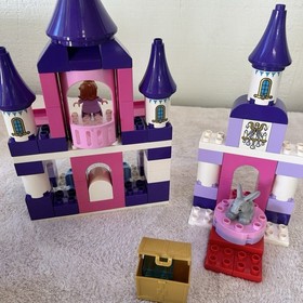 Lego Duplo Sets #6154 Disney Cinderella Castle #10873 Minnie &10595 Sofia READ