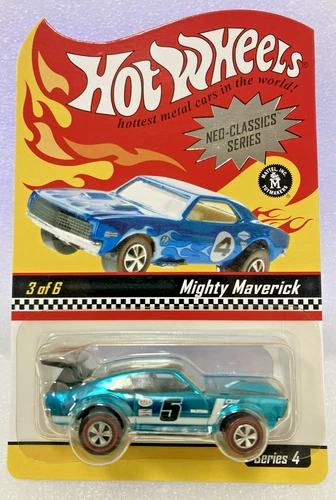 2004 Hot Wheels 2092/11000 RLC Mighty Maverick New w/Case Neo Classics Red Line