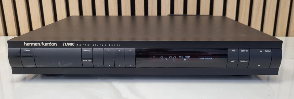 Harman Kardon TU9400 AM/FM Stereo Tuner HiFi Radio Empfänger TU 9400 Vintage - Bild 1 von 3