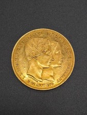 Module de 100 francs en Or, mariage du duc et de la duchesse de Brabant