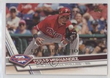 2017 Topps Limited Edition Cesar Hernandez #222 fm0