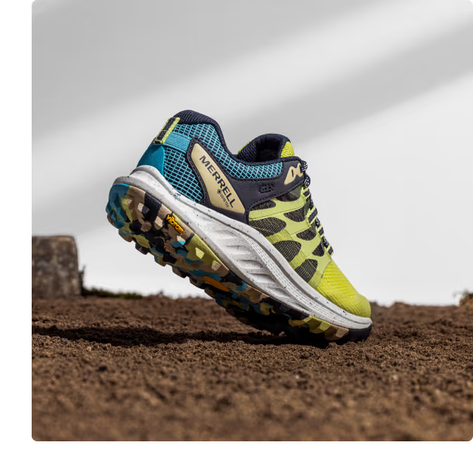 Scarpe da trail running Merrell donna Antora 3 10 5 Gore Tex giallo sedano J067560