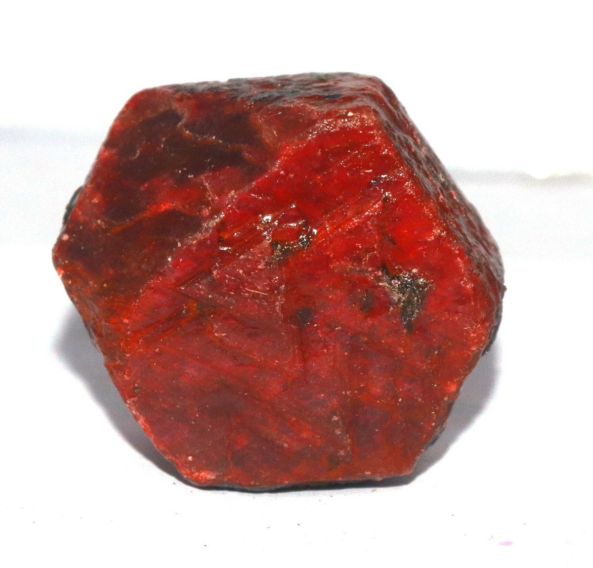 DYED 1100Carat Certified Red Ruby African Fabulous Gemstone