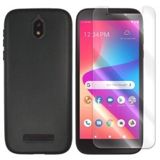 Screen Protector  Shock Absorbing Soft TPU Case for Tracfone Blu View 2 B131DL