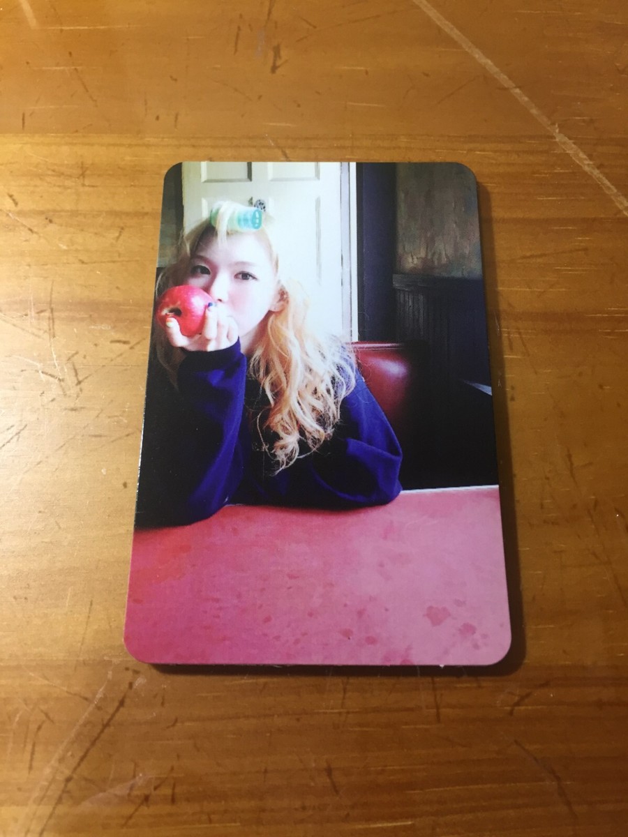 Red Velvet 1st Mini Album Ice Cream Cake Wendy Photo Card Official