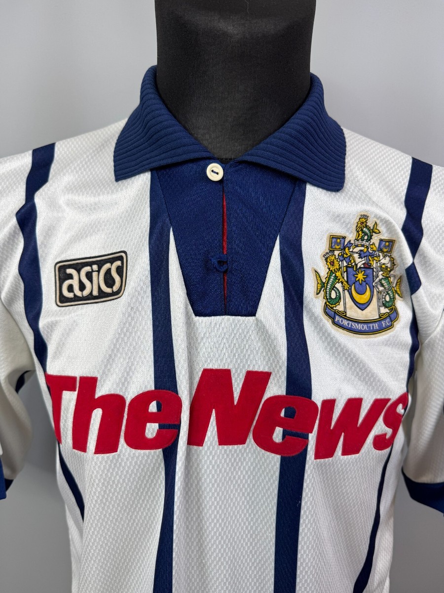 PORTSMOUTH 1994 1995 THIRD SHIRT FOOTBALL SOCCER JERSEY ASICS MENS